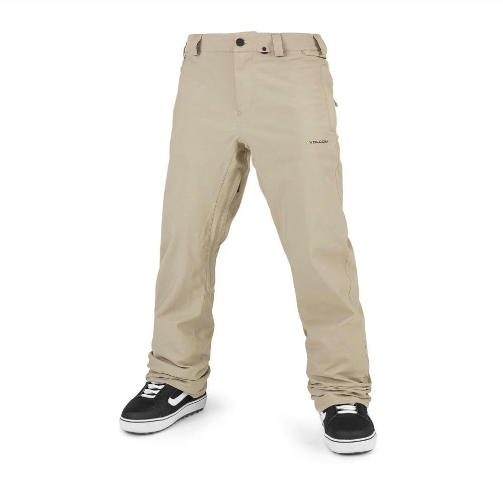 image:imageVolcom Mens Frickin Relaxed Fit Chino Snowboard Ski PantLight Military