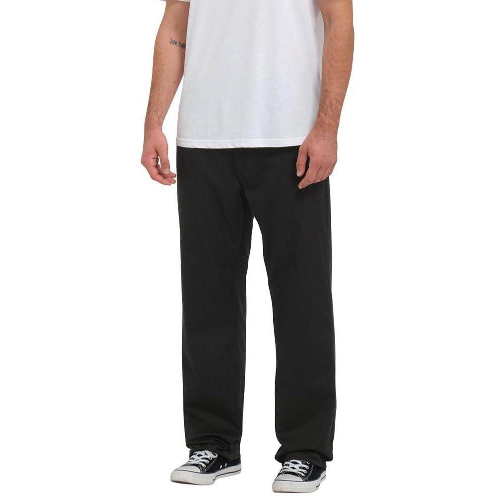 image:imageVolcom Mens Frickin Skate Loose Baggy Fit Chino Pants Relaxed Tapered 17 Leg Opening 30 InseamJet