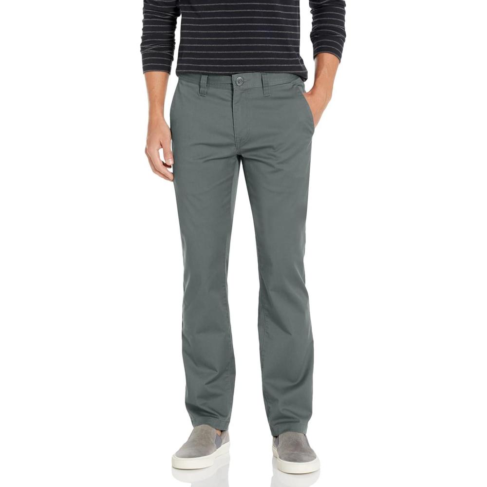 image:imageVolcom Mens Frickin Slim Chino PantDark Slate