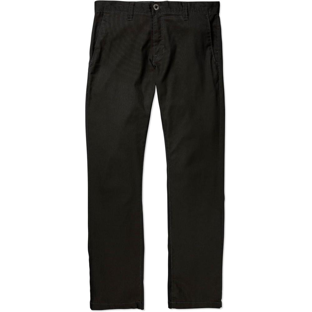 image:imageVolcom Mens Frickin Tech Chino Pants Modern Fit QuickDry MoistureWicking Zip Fly with Button ClosureBlack