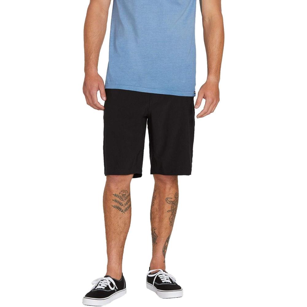 image:imageVolcom Mens Kerosene 21 Hybrid Chino ShortsBlack