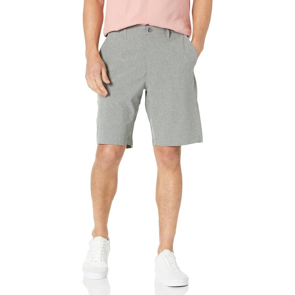 image:imageVolcom Mens Kerosene 21 Hybrid Chino ShortsHeather Grey