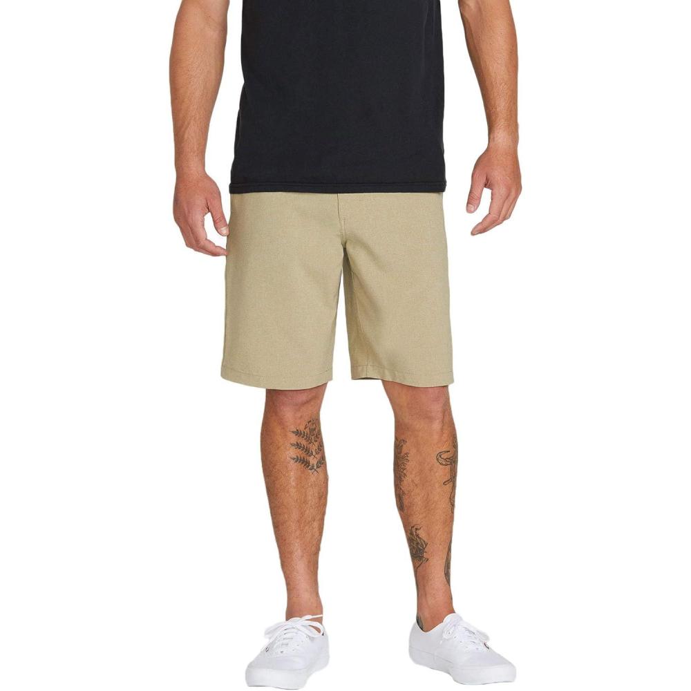 image:imageVolcom Mens Kerosene 21 Hybrid Chino ShortsKhaki