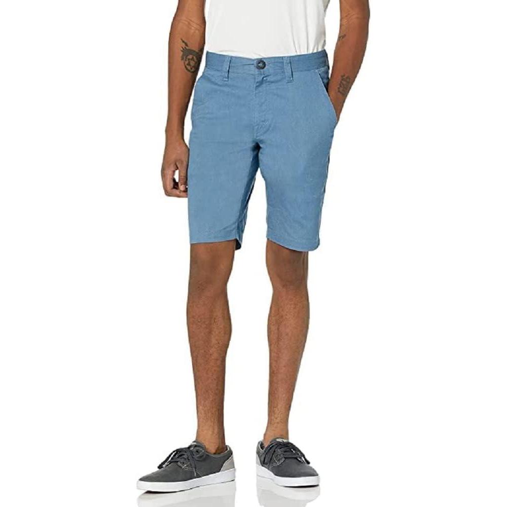 image:imageVolcom Mens Kerosene 21 Hybrid Chino ShortsSun Faded Indigo