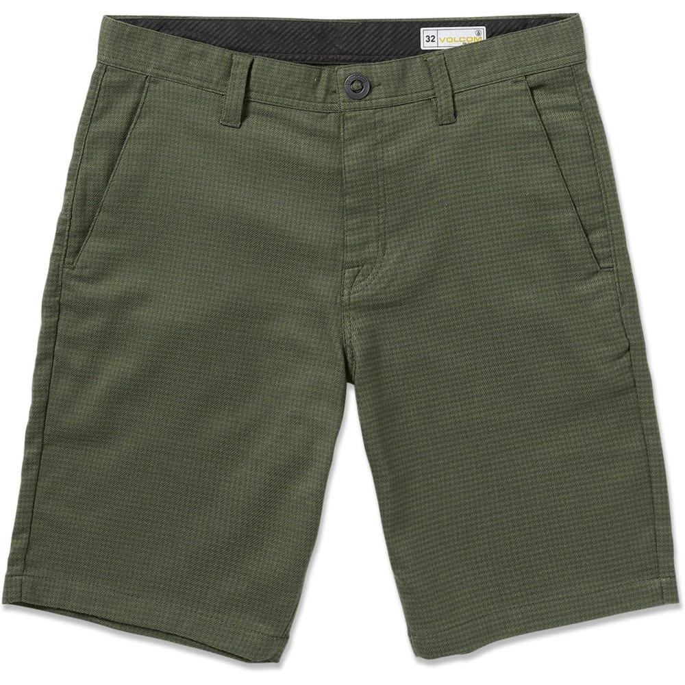 image:imageVolcom Mens Modern Fit 21 Chino ShortSquadron Green