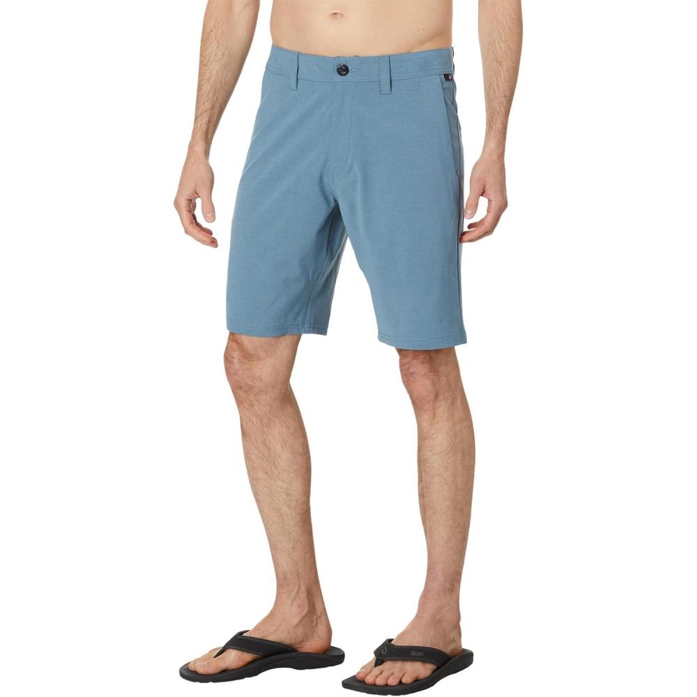 image:imageVolcom Mens Regular Frickin Cross Shred 20 Hybrid Water Repellent ShortStone Blue 1