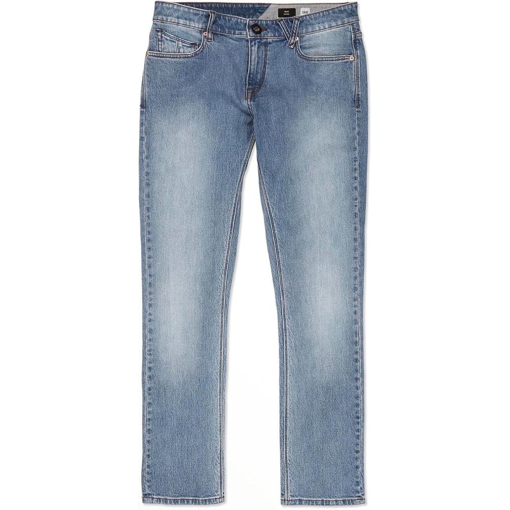 image:imageVolcom Mens Slim Fit Stretch Denim Jeans  Skinny Leg Flexible Comfort Classic 5Pocket StyleIndigo