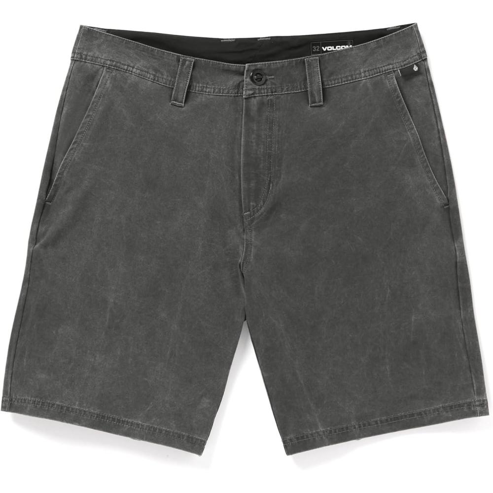 image:imageVolcom Mens Stone Faded Hybrid Quick Dry ShortsStealth