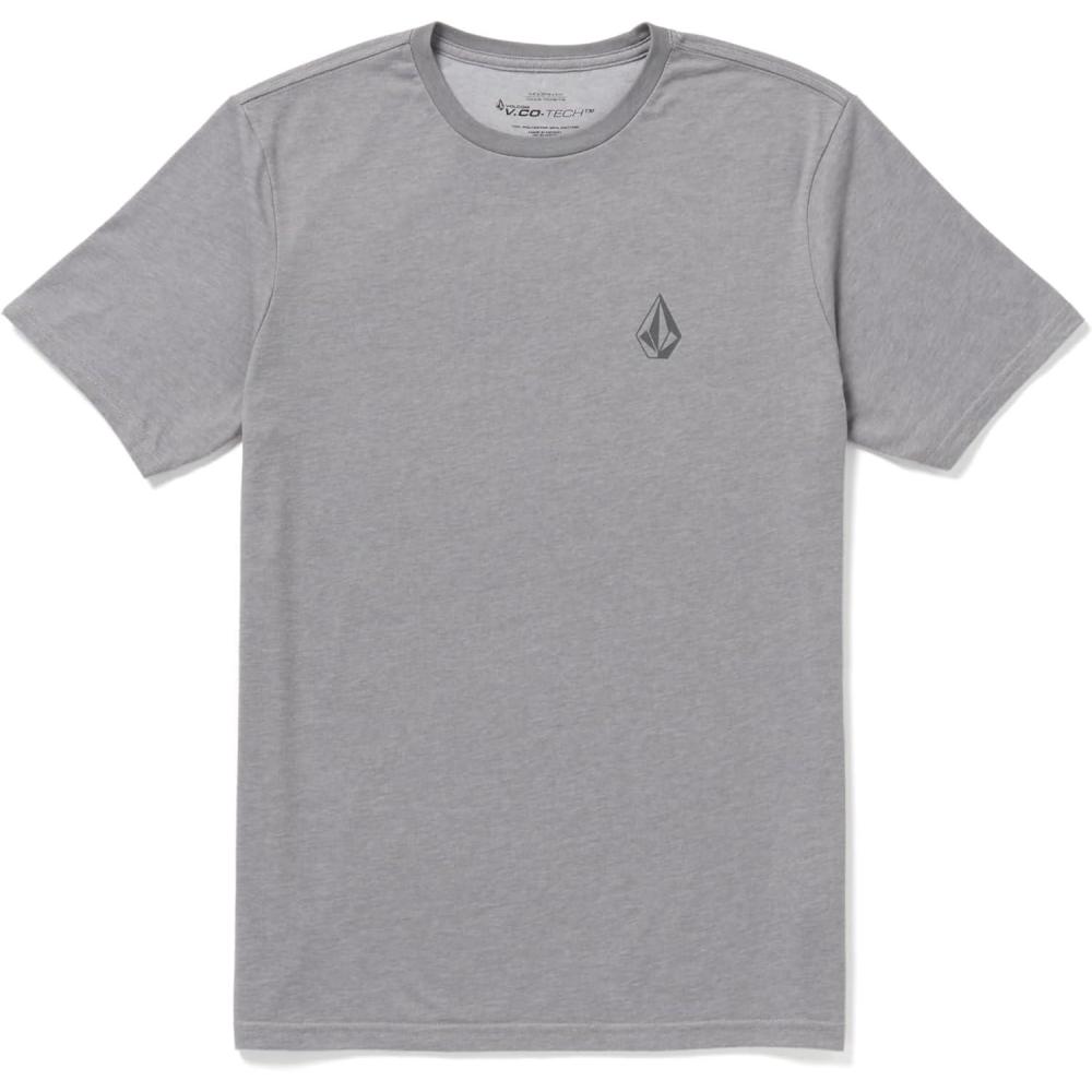image:imageVolcom Mens Stone Tech Short Sleeve Quick Drying TeeHeather Grey Tech
