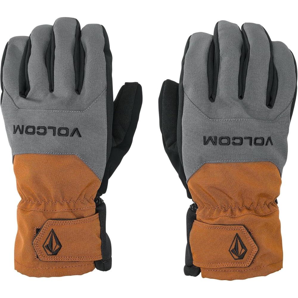 image:imageVolcom UnisexAdult Nyle Insulated Pipe and Park Winter Snowboard SKi GlovesCharcoal S5