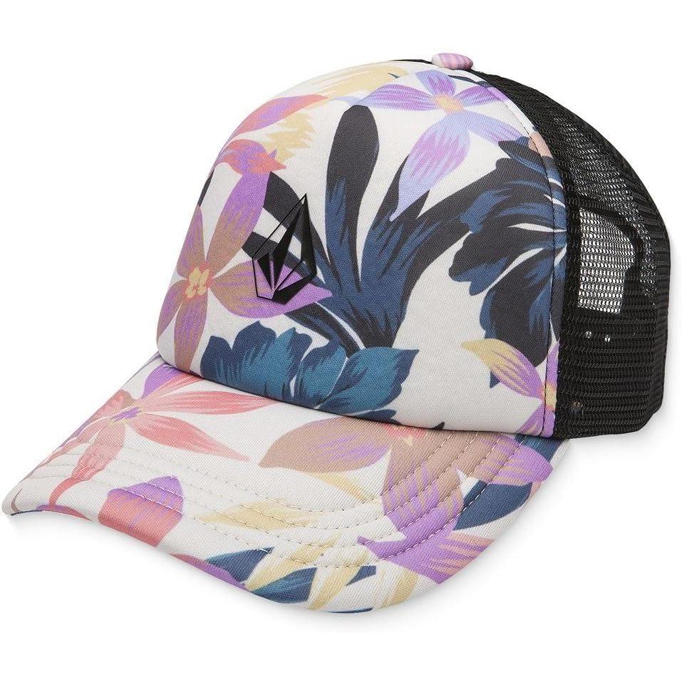 image:imageVolcom Womens Into Paradise Trucker Foam Snapback HatBone