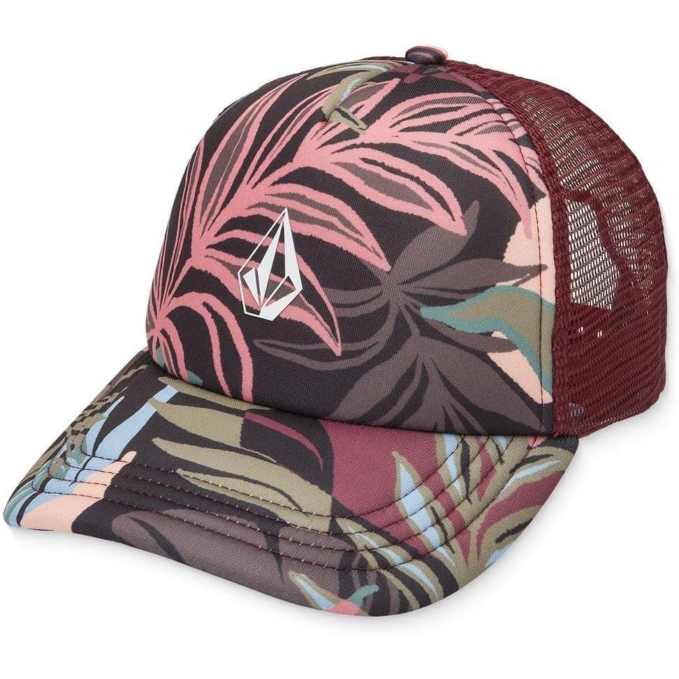 image:imageVolcom Womens Into Paradise Trucker Foam Snapback HatMulti S125