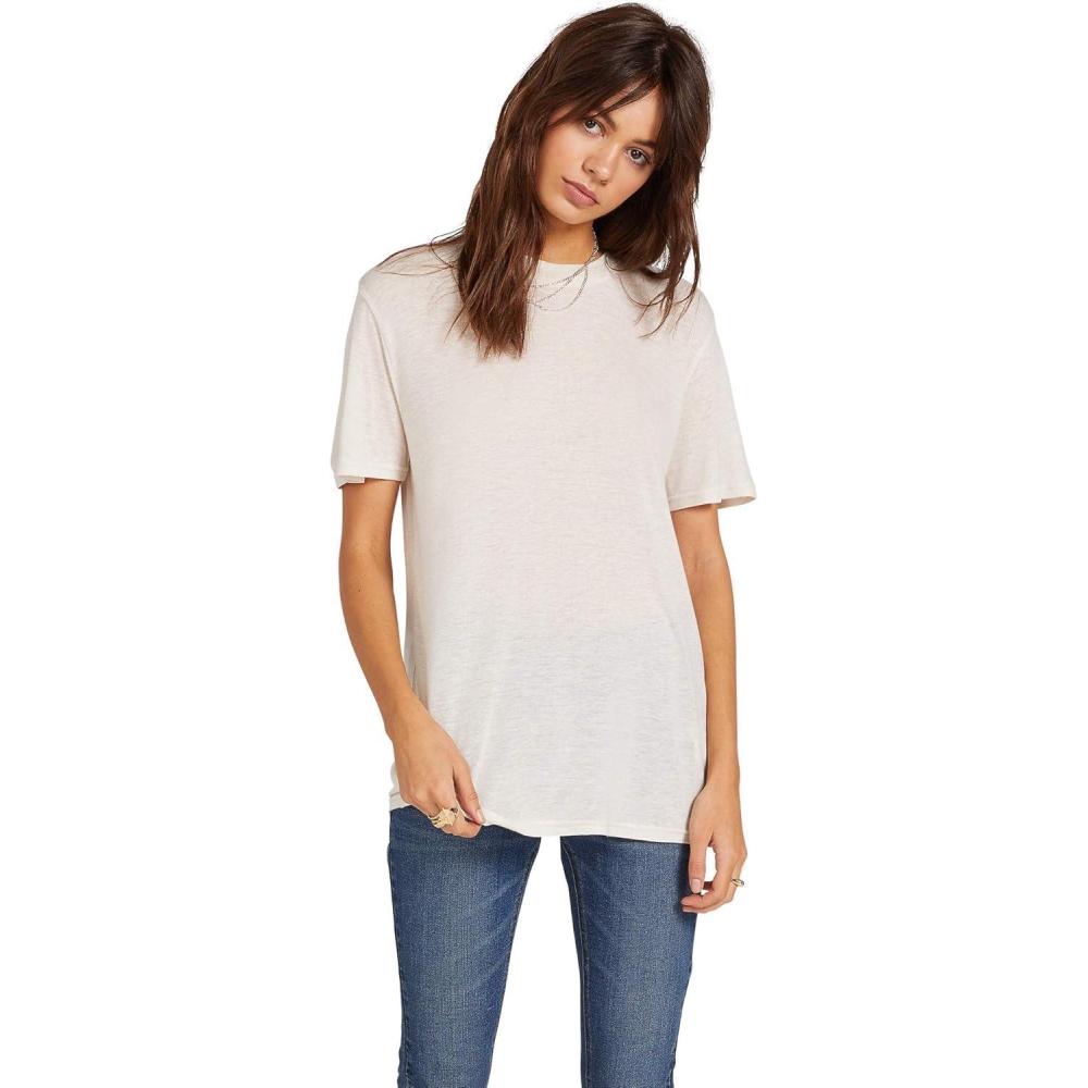 image:imageVolcom Womens Tern N Bern Short Sleeve Boyfriend TeeBone
