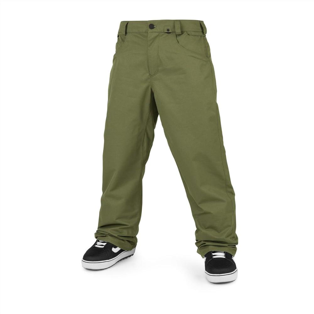 image:imageVolcom mens 5pocket Snowboard PantMilitary S4