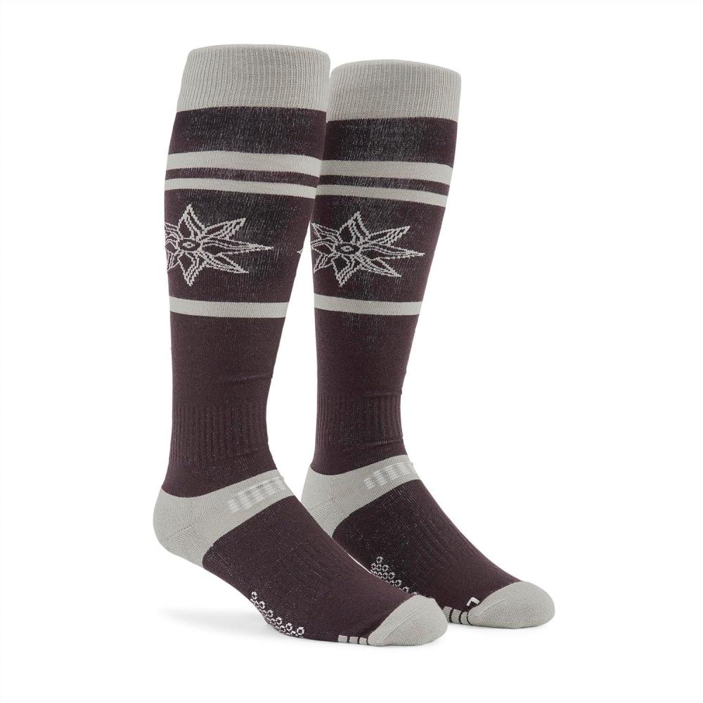 image:imageVolcom mens Heavy Weight Snowboard Ski SockMaroon S4