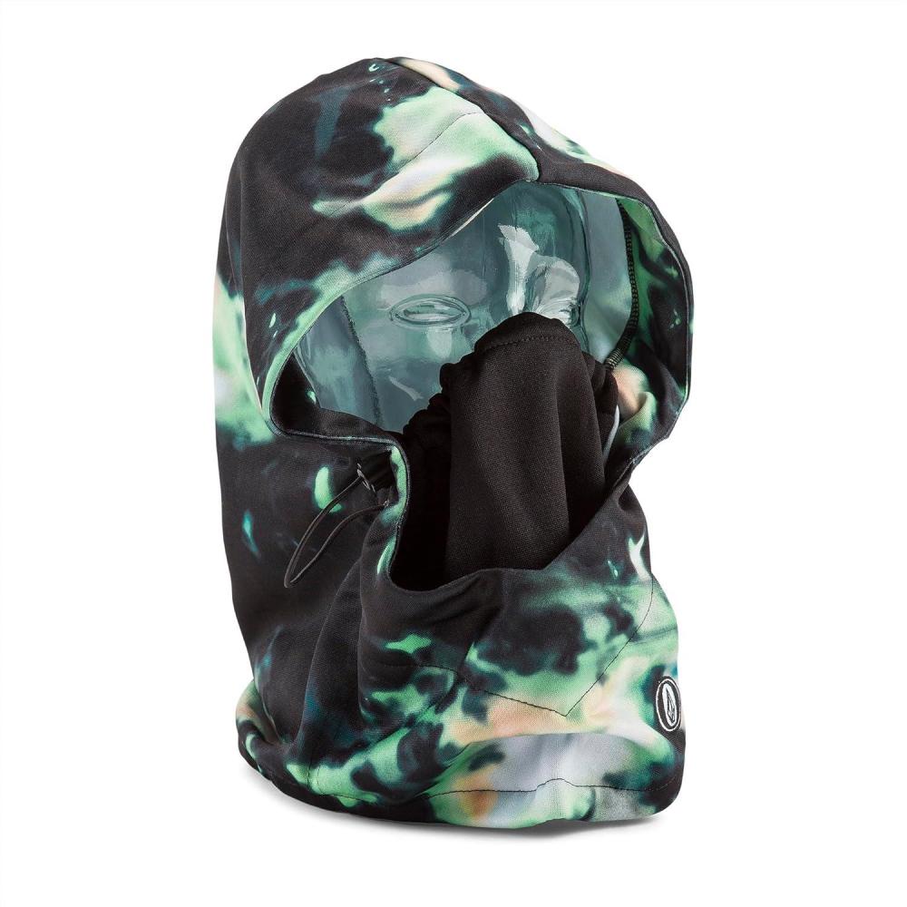 image:imageVolcom mens Hydro Fleece Hood Snowboard Neck WarmerSpritz Black S4