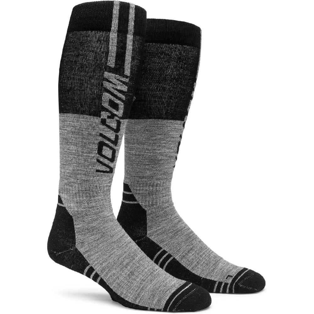 image:imageVolcom mens Kootney Lightweight Snowboard Ski SockHeather Grey S5