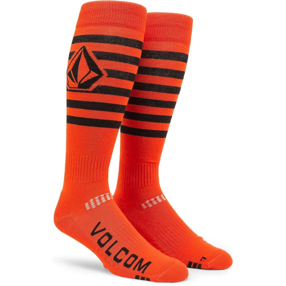 image:imageVolcom mens Kootney Lightweight Snowboard Ski SockOrange Shock S3