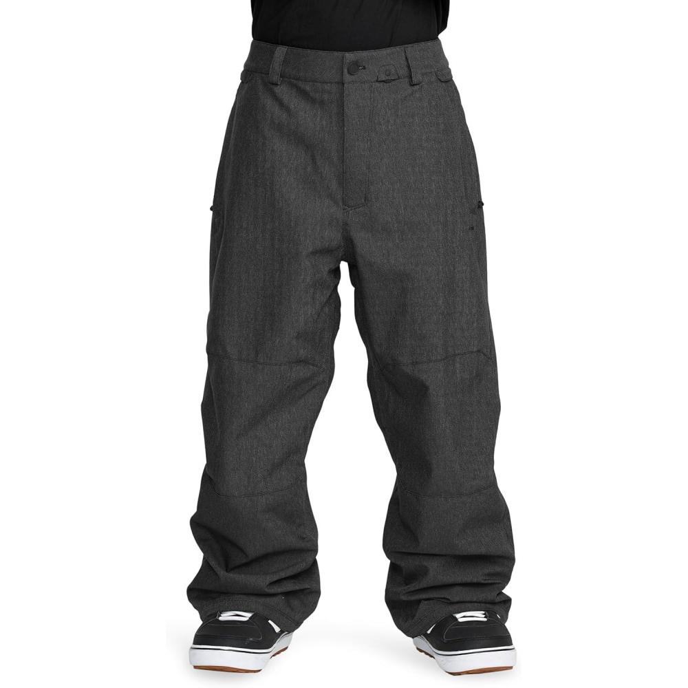 image:imageVolcom mens Snow Billow Baggy Fit Snowboard Ski PantBlack Denim