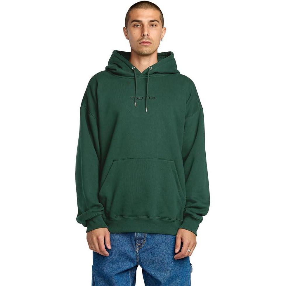 image:imageVolcom mens Stone Pullover Fleece Hooded Sweatshirt Soft Brushed Interior Classic FitScarab