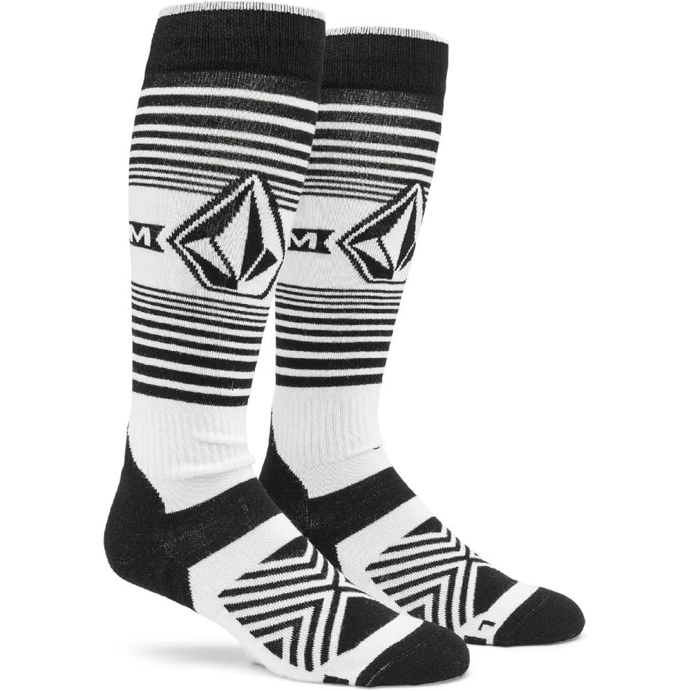 image:imageVolcom mens Synth Medium Weight Snowboard SockWhite S5