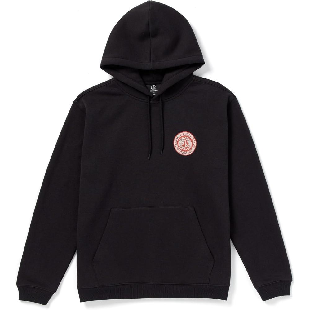 image:imageVolcom mens Volstoned Hoodie Fleece SweatshirtBlack Stone