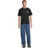 Volcom Mens Billow Loose Fit Baggy Denim Jeans – Relaxed Vintage Style, Soft Cotton Denim, Wide Leg(Bold Blue)