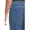 Volcom Mens Billow Loose Fit Baggy Denim Jeans – Relaxed Vintage Style, Soft Cotton Denim, Wide Leg(Bold Blue)