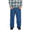 Volcom Mens Billow Loose Fit Baggy Denim Jeans – Relaxed Vintage Style, Soft Cotton Denim, Wide Leg(Bold Blue Wash)