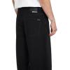 Volcom Mens Billow Loose Fit Baggy Denim Jeans – Relaxed Vintage Style, Soft Cotton Denim, Wide Leg(Onyx)
