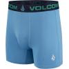 Volcom Mens Boxer Briefs 3 Pack Poly Spandex Performance FLY-LESS Support Boxer Briefs Underwear(Black/Grey/Light Blue)
