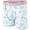 Volcom Mens Boxer Briefs 3 Pack Poly Spandex Performance FLY-LESS Support Boxer Briefs Underwear(Caribbean Blue/White/Pink)