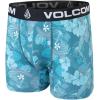 Volcom Mens Boxer Briefs 3 Pack Poly Spandex Performance FLY-LESS Support Boxer Briefs Underwear(Dark Turquoise/Heather Grey/Teal)