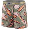Volcom Mens Boxer Briefs 3 Pack Poly Spandex Performance FLY-LESS Support Boxer Briefs Underwear(Leaves/Cocktails/Black)