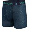 Volcom Mens Boxer Briefs 3 Pack Poly Spandex Performance FLY-LESS Support Boxer Briefs Underwear(Multi/Green/Navy)