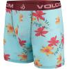 Volcom Mens Boxer Briefs 3 Pack Poly Spandex Performance FLY-LESS Support Boxer Briefs Underwear(Multi/Light Blue/Navy)