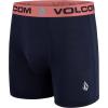 Volcom Mens Boxer Briefs 3 Pack Poly Spandex Performance FLY-LESS Support Boxer Briefs Underwear(Multi/Light Blue/Navy)