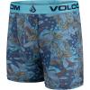 Volcom Mens Boxer Briefs 3 Pack Poly Spandex Performance FLY-LESS Support Boxer Briefs Underwear(Multi/Light Blue/Navy)