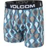 Volcom Mens Boxer Briefs 3 Pack Poly Spandex Performance FLY-LESS Support Boxer Briefs Underwear(Multicolored/Muted Blue/Bright Teal)