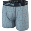 Volcom Mens Boxer Briefs 3 Pack Poly Spandex Performance FLY-LESS Support Boxer Briefs Underwear(Multicolored/Muted Blue/Bright Teal)