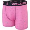 Volcom Mens Boxer Briefs 3 Pack Poly Spandex Performance FLY-LESS Support Boxer Briefs Underwear(Pink/Charcoal/Black)