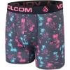 Volcom Mens Boxer Briefs 3 Pack Poly Spandex Performance FLY-LESS Support Boxer Briefs Underwear(Pink/Charcoal/Black)