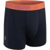 Volcom Mens Boxer Briefs 4 Pack Poly Spandex Performance Boxer Briefs Underwear(Black/Dark Navy/Turquoise/Charcoal)