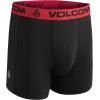 Volcom Mens Boxer Briefs 4 Pack Poly Spandex Performance Boxer Briefs Underwear(Blue/Black/Red/Charcoal)