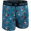 Volcom Mens Boxer Briefs 4 Pack Poly Spandex Performance Boxer Briefs Underwear(Blue/Black/Red/Charcoal)