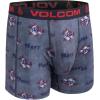 Volcom Mens Boxer Briefs 4 Pack Poly Spandex Performance Boxer Briefs Underwear(Grey/Black/Purple/Navy)