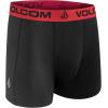 Volcom Mens Boxer Briefs 4 Pack Poly Spandex Performance Boxer Briefs Underwear(Grey/Black/Purple/Navy)