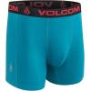 Volcom Mens Boxer Briefs 4 Pack Poly Spandex Performance Boxer Briefs Underwear(Multicolored/Light Blue/Black/Light Green)