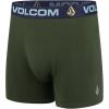 Volcom Mens Boxer Briefs 5 Pack Poly Spandex Performance Boxer Briefs Underwear(Black/Green/Black/Hunter/Black)