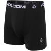 Volcom Mens Boxer Briefs 5 Pack Poly Spandex Performance Boxer Briefs Underwear(Black/Grey/Black-white/Black/Grey)